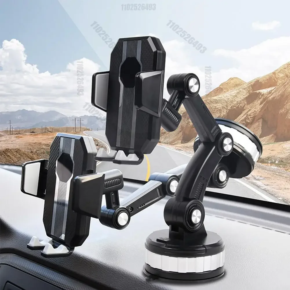 DriveVero Grip Pro™ – Uchwyt Samochodowy 360° z Mocną Przyssawką